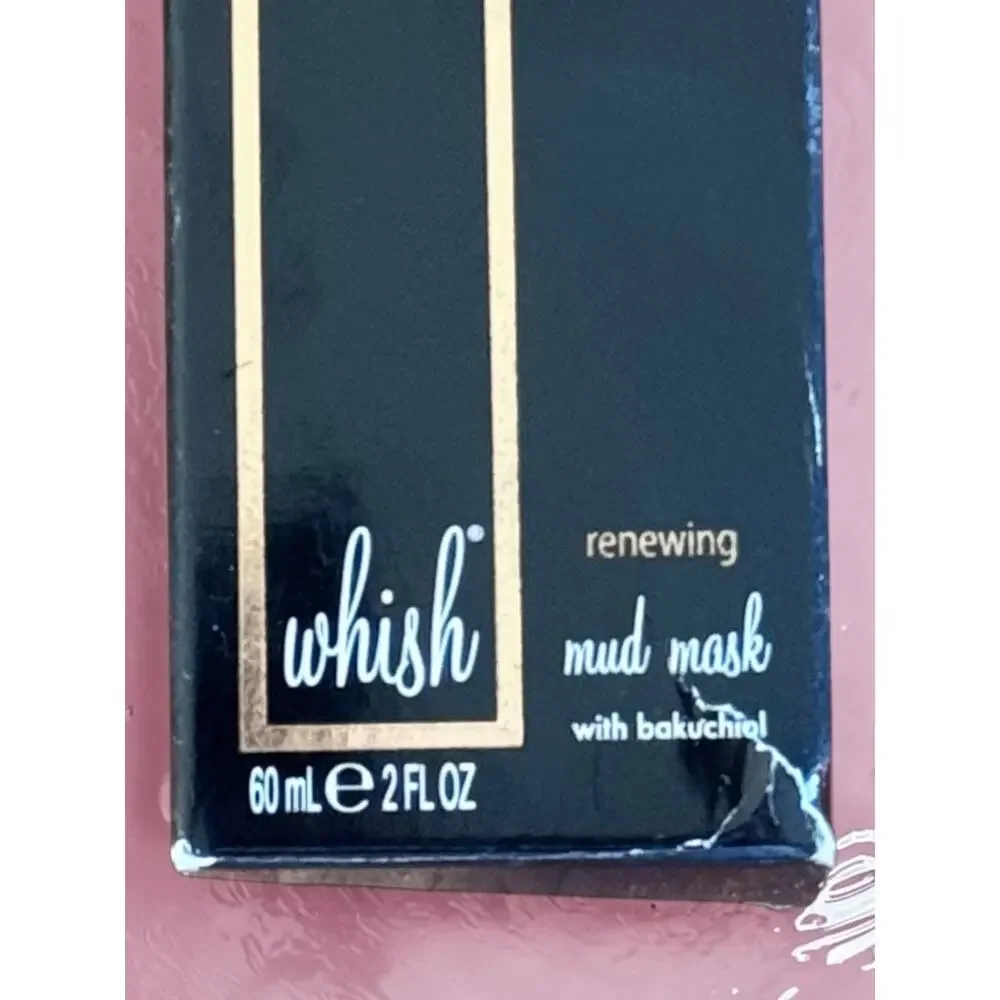 Whish Renewing Mud Mask with Bakuchiol 2 oz / 60ml NIB